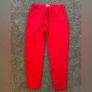 Red Lou and Grey signature soft jogger sweatpants